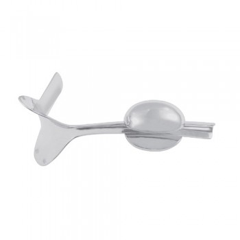 Auvard Vaginal Specula Complete With Detachable Weight Stainless Steel, 23.5 cm - 9 1/4" Blade Size 80 x 43 mm
